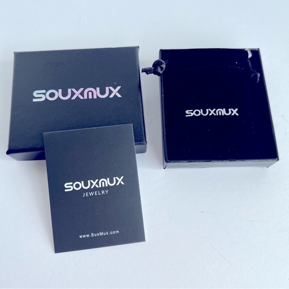 Nib - Souxmux, Double Layer Pendant Necklace - Gold Plated - Adjustable. - Picture 7 of 16